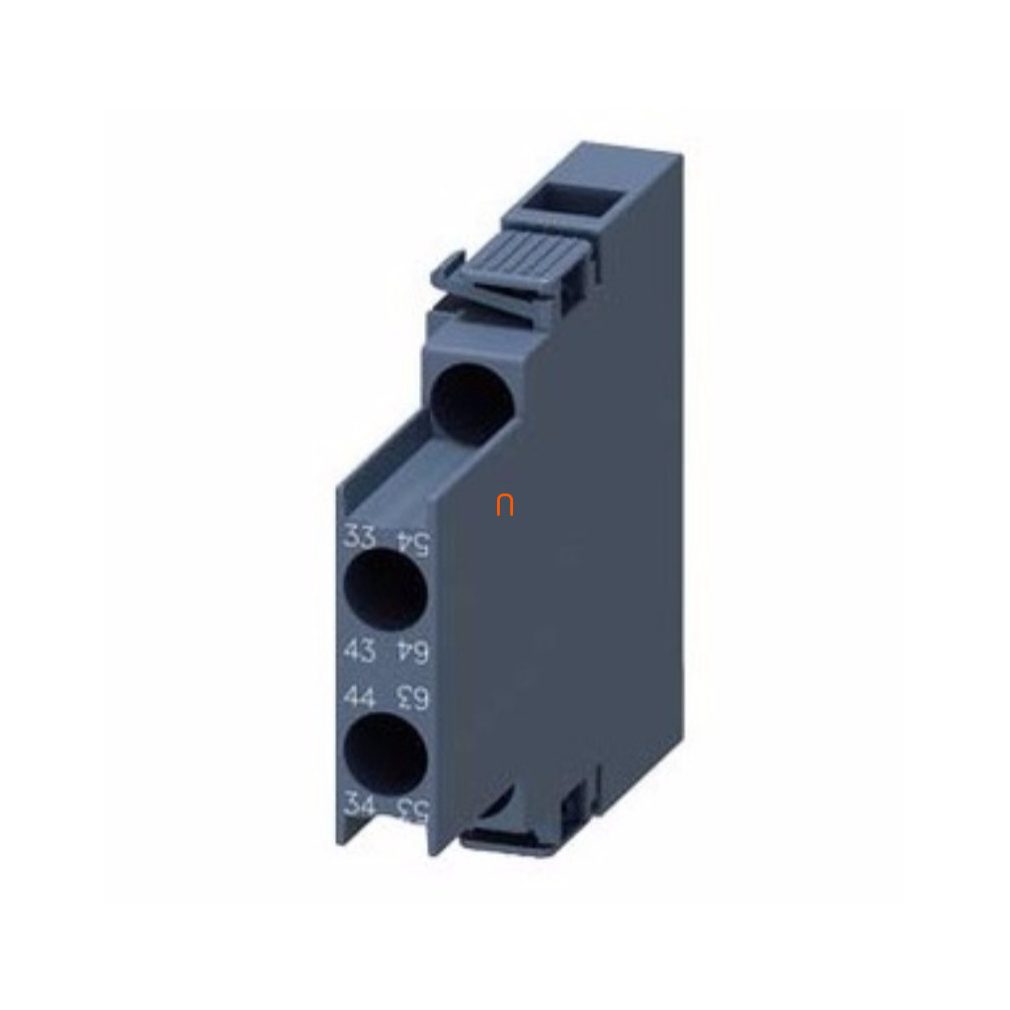 Siemens 3RH2921-1DA20 contact auxiliar, lateral, 2NO, pentru S0-S3, cu șurub