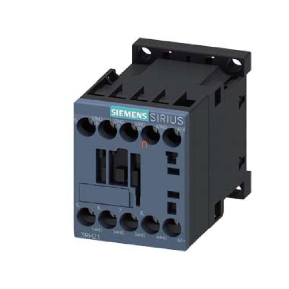 Siemens 3RH2140-1BB40 magnet 6A, 4NO, 24VDC, S00, cu șuruburi.