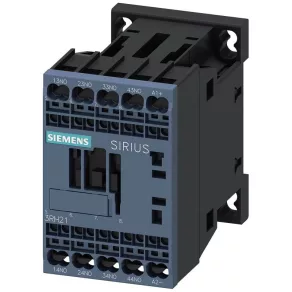   Contactor magnetic Siemens 3RH2140-2BB40, 6 A, 4 NO, 24 Vcc, S00, cu arc