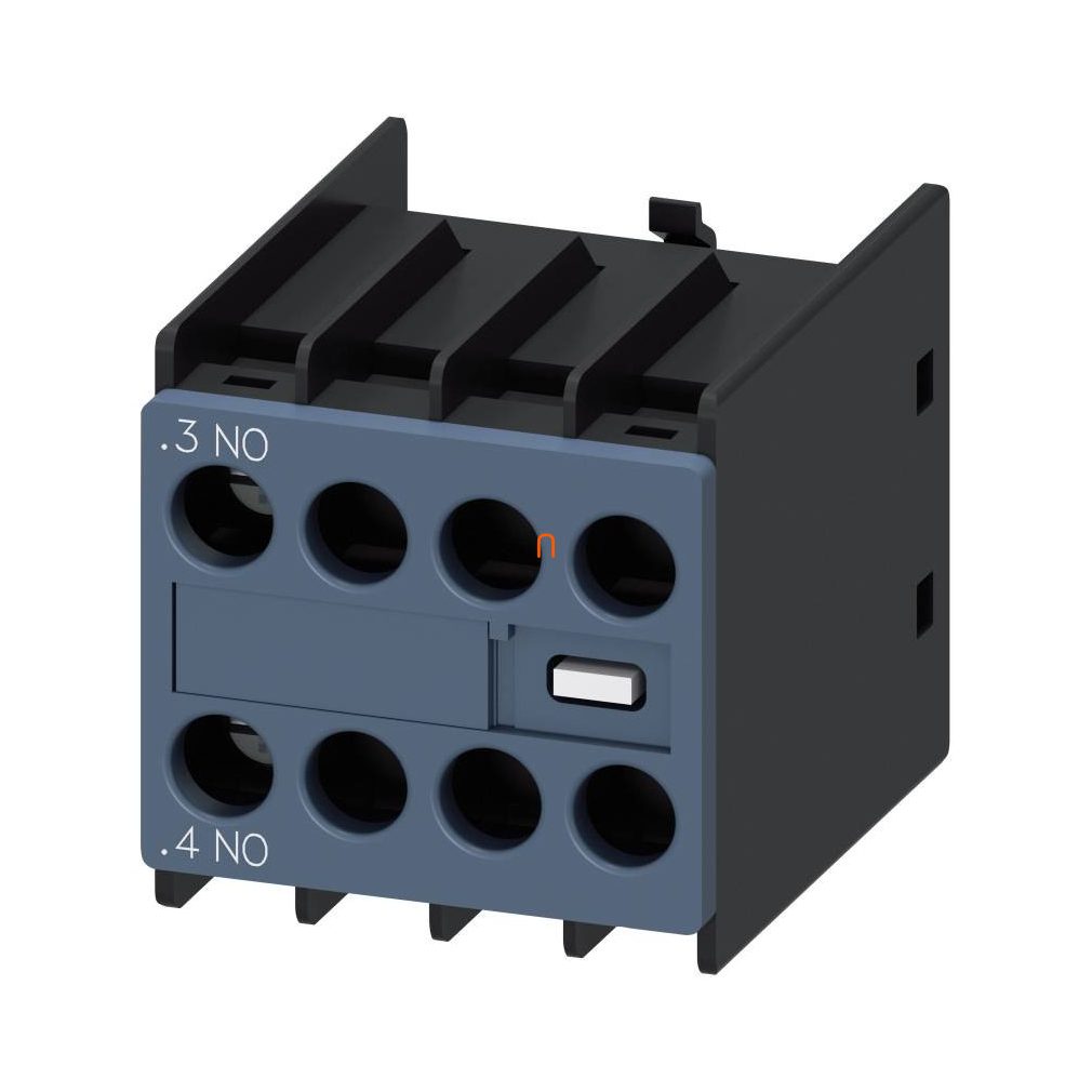 Siemens 3RH2911-1HA10 contact auxiliar, pentru frunte, 1NO, pentru S00-S3, cu șurub