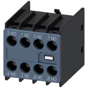   Siemens 3RH2911-1FB22 contact auxiliar, montare frontală, 2NO+2NC, cu șuruburi