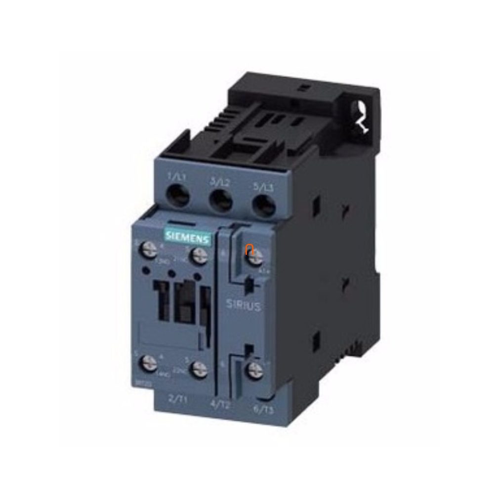 Siemens 3RT2023-1BB40 magnetocontact, 4kW/9A, 24VDC, 1NO+1NC, S0, cu șuruburi