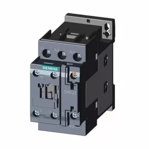   Contactor Siemens 3RT2026-1AB00, 11 kW/25 A, 24 V c.a., 1 NO + 1 NC, S0, cu prindere prin șuruburi