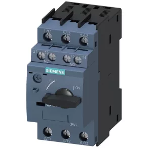  Dispozitiv de protecție pentru motor Siemens 3RV2011-0KA15, 0,9 - 1,25 A, 1NO+1NC, S00, cu prindere prin șuruburi