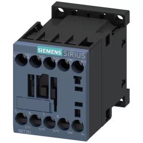   Contactor magnetic Siemens 3RT2015-1FB42, 3 kW/7 A, 24 Vcc, 1 NC, cu diodă integrată, S00, cu prindere prin șuruburi