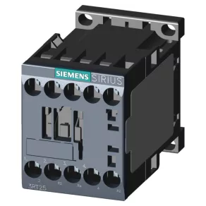   Contactor Siemens 3RT2517-1AB00 22/20 A (AC1), 2NO+2NC, 24 V c.a., S00, cu prindere prin șuruburi