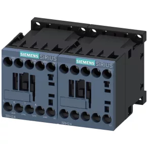   Contactor magnetic Siemens 3RH2422-1AP00, cu blocare, 6 A, 2 NO + 2 NC, 230 V c.a., S00, cu prindere prin șuruburi