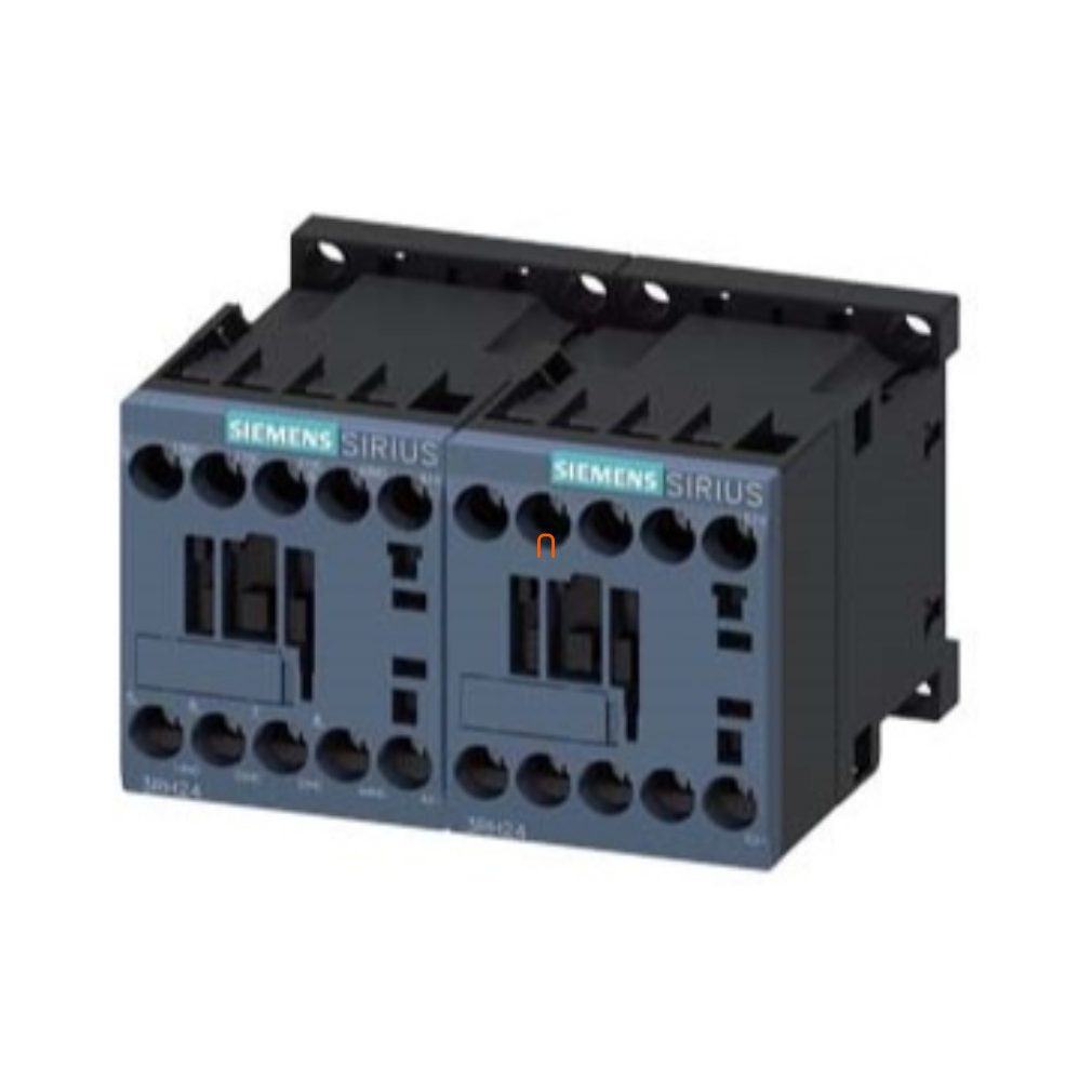 Siemens 3RH2422-1BB40 magnet, blocat, 6A, 2NO+2NC, 24VDC, S00, cu șurub