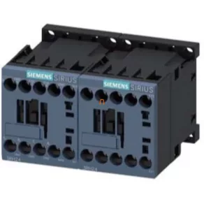   Contactor magnetic Siemens 3RH2422-1BB40, cu blocare, 6 A, 2 NO + 2 NC, 24 V c.c., S00, cu prindere prin șuruburi
