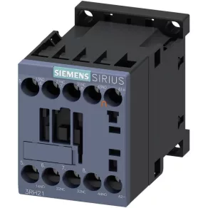   Contactor Siemens 3RH2122-1BE80, 6 A, 2 NO + 2 NC, 80 V c.c., S00, cu șuruburi