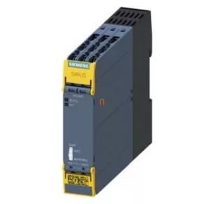   Relé de siguranță Siemens 3SK1111-1AB30, 24 V c.a./c.c., 3 NO (+1 NC de semnalizare), EN ISO 13849-1: 4, SIL: 3, PL: e, cu prindere prin șuruburi