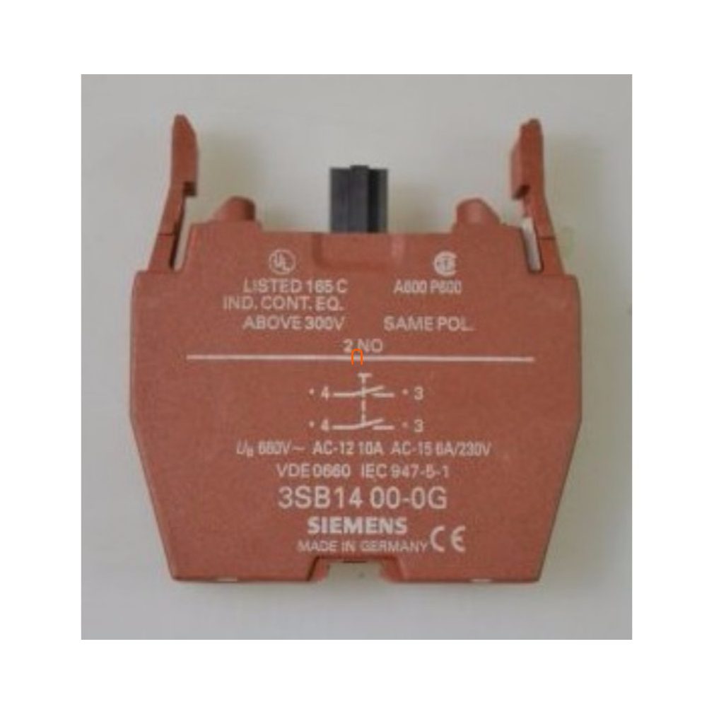 Siemens 3SK1111-1AW20 releu de siguranță, 110-240 VCC/CA 50/60 Hz, 3NO (+1NC semnal), SIL: 3, PL: E