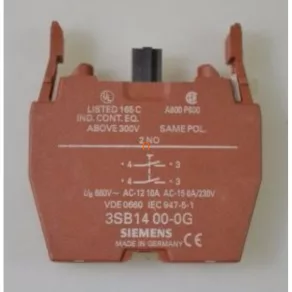   Relé de siguranță Siemens 3SK1111-1AW20, 110-240 V c.c./c.a., 50/60 Hz, 3 NO (+1 NC de semnalizare), SIL: 3, PL: E