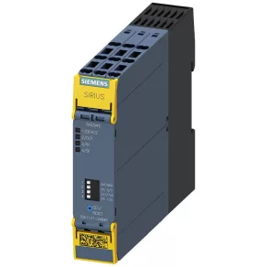   Relé de siguranță Siemens 3SK1121-2AB40, 24 Vcc, 3 NO (+1 NC de semnalizare), EN ISO 13849-1: 4, SIL: 3, PL: e, contact cu arc