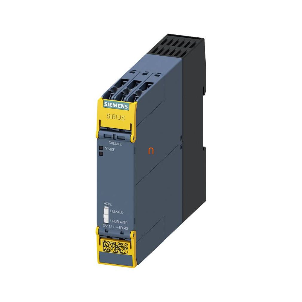 Siemens 3SK1211-1BB40 releu de siguranță, 24 VCC, 4NO (releu) (+1NC indicator), cu șuruburi