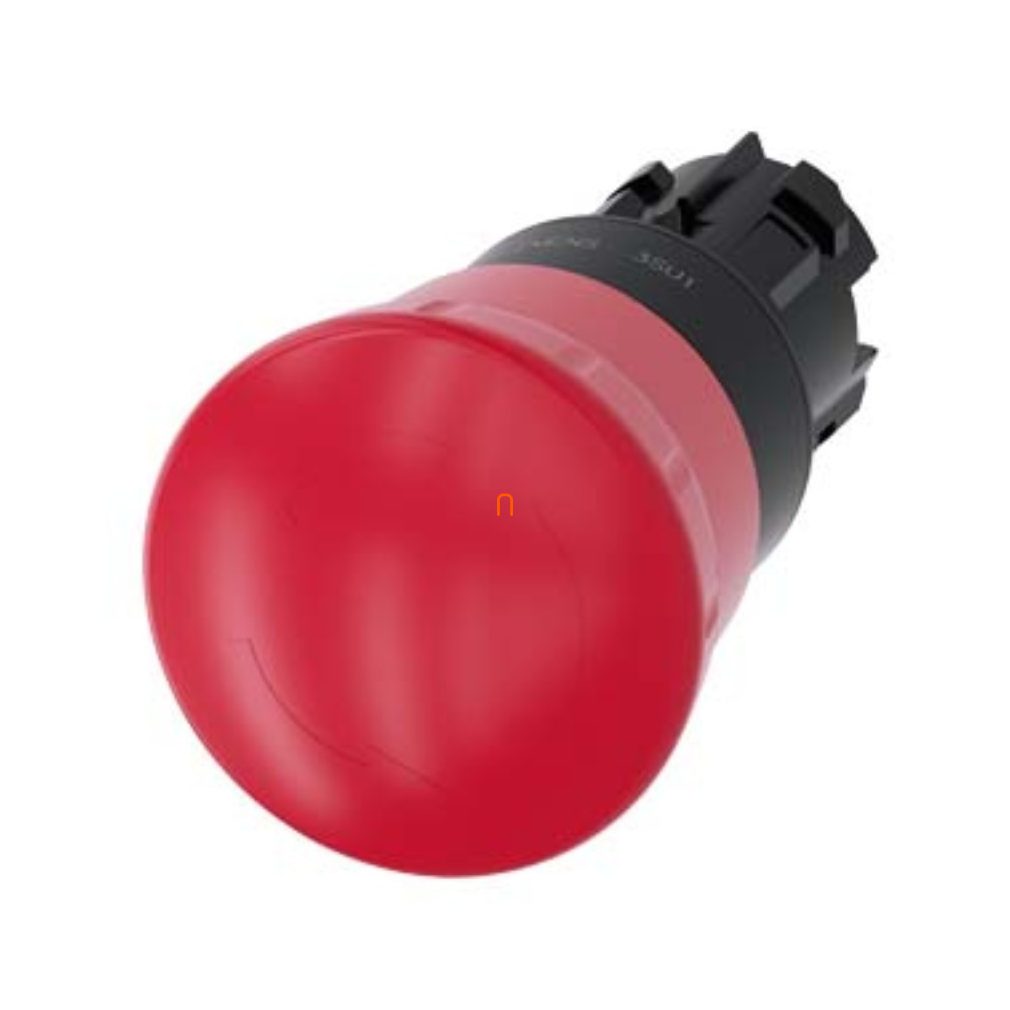 Siemens 3SU1000-1HB20-0AA0 buton de alarmă, 40 mm, roșu, cu blocare prin rotire Sirius