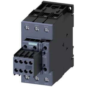   Contactor magnetic Siemens 3RT2035-1AL24, 18,5 kW/40 A, 230 V c.a., 2 NO + 2 NC, S2, cu prindere prin șuruburi
