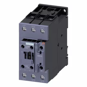  Contactor Siemens 3RT2035-1AP00, 18,5 kW/40 A, 230 V c.a., 1 NO + 1 NC, S2, cu prindere prin șuruburi