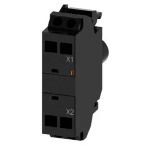   Modul LED Siemens 3SU1401-1BB60-3AA0, alb, 24 V c.a./c.c., pentru montare pe panou frontal, cu fixare cu arc Sirius