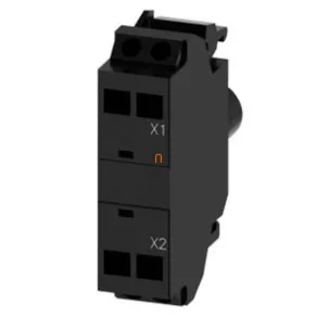   Modul LED Siemens 3SU1401-1BB30-3AA0, galben, 24 V c.a./c.c., pentru panou frontal, cu fixare cu arc Sirius