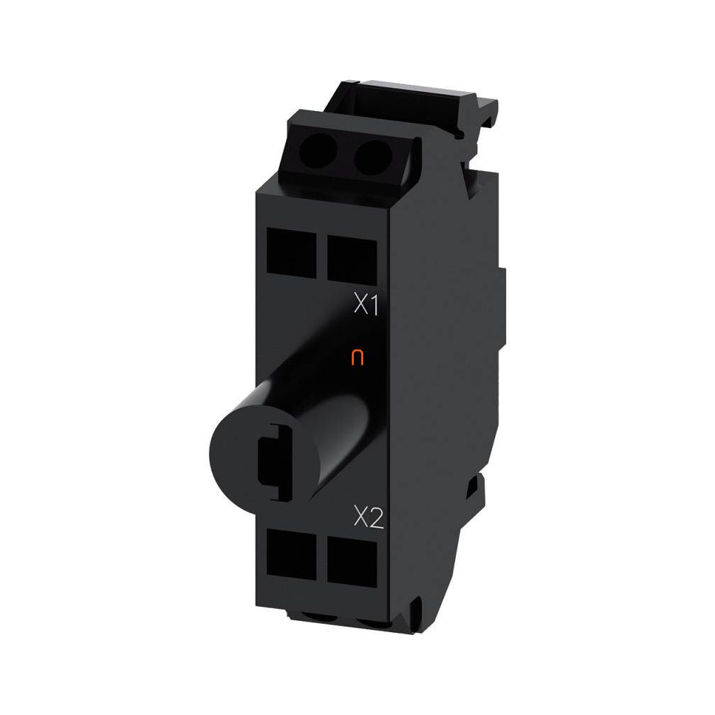 Siemens 3SU1401-2BB50-3AA0 modul LED, albastru, 24VAC/DC, pentru montare pe panou, cu arc Sirius