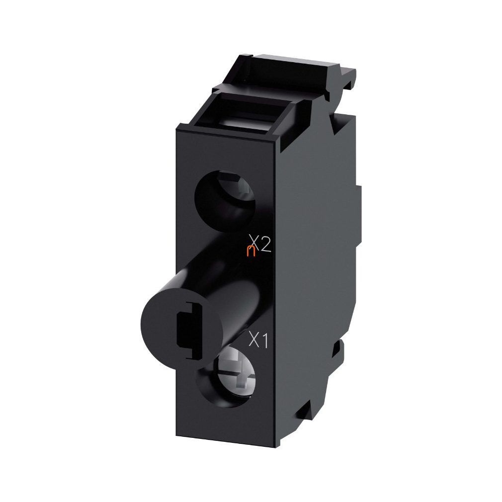 Siemens 3SU1401-1BB50-1AA0 LED modul, kék, 24VAC/DC, előlapra, csavaros Sirius