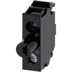   Modul LED Siemens 3SU1401-2BB30-1AA0, galben, 24 V c.a./c.c., pentru montare pe placă, cu fixare prin șuruburi Sirius