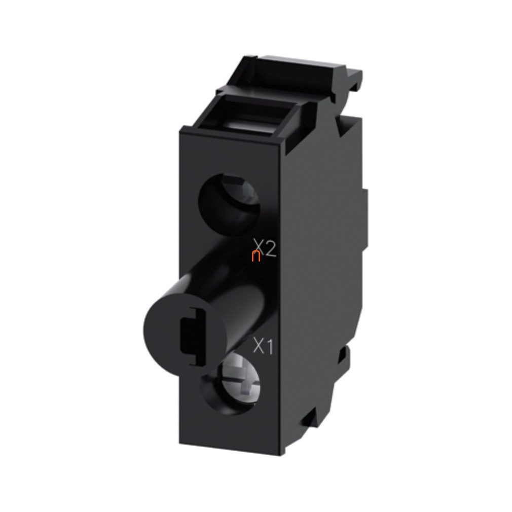 Siemens 3SU1401-2BB50-1AA0 Modul LED, albastru, 24VAC/DC, pentru montare pe panou, cu șuruburi Sirius