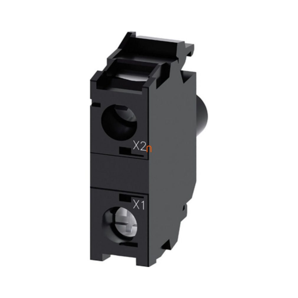 Siemens 3SU1401-1BF40-1AA0 Modul LED, verde, 230 V c.a., pentru panou frontal, cu șuruburi Sirius