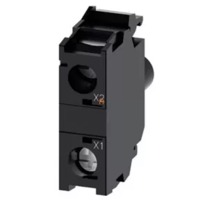   Modul LED Siemens 3SU1401-1BF50-1AA0, albastru, 230 V c.a., pentru panou frontal, cu fixare prin șuruburi Sirius