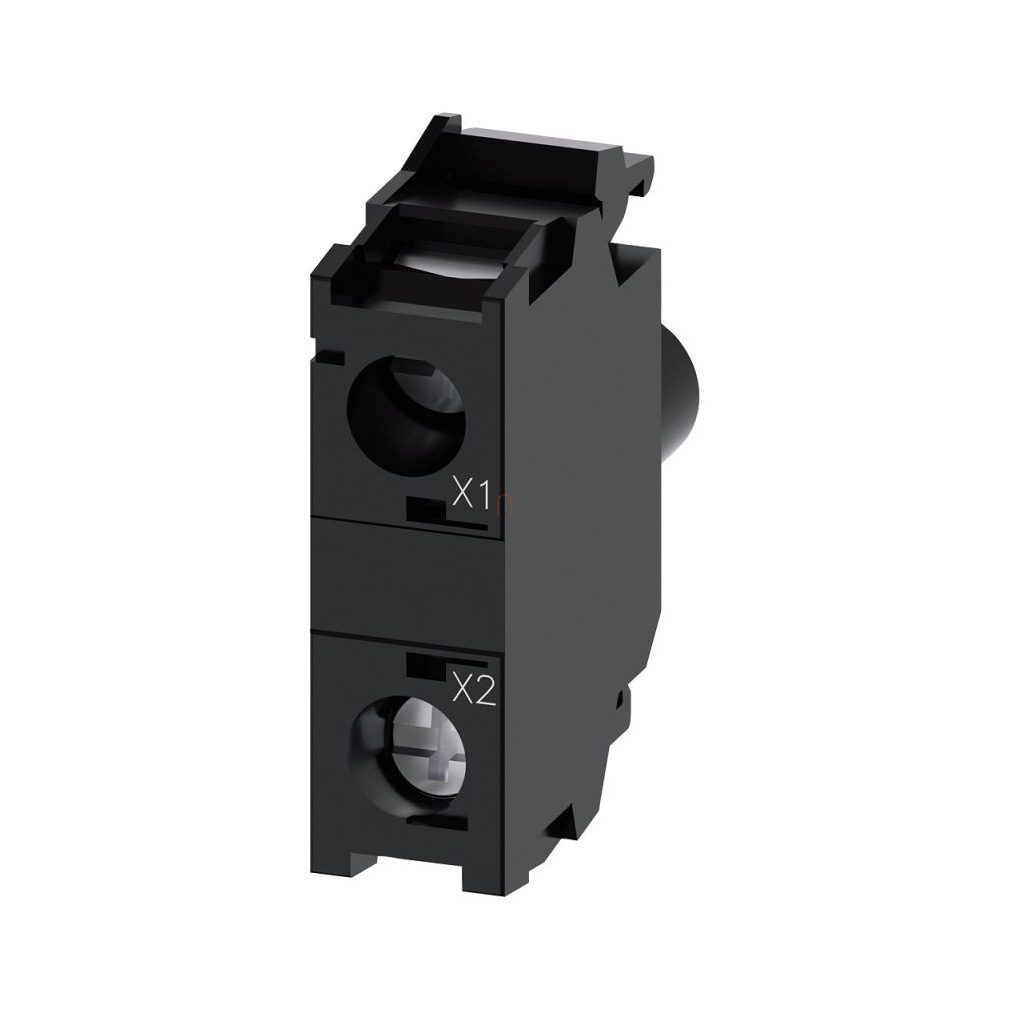 Siemens 3SU1401-1BF60-1AA0 Modul LED, alb, 230 V c.a., pentru panou frontal, cu șuruburi Sirius