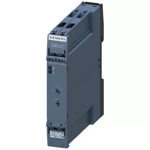   Temporizator Siemens 3RP2535-1AW30 cu LED, contact de comandă cu întârziere la decuplare, 7 intervale de timp (0,05 s – 100 h), 12–240 V c.a./c.c., 1 contact de comandă