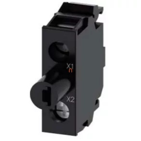   Modul LED Siemens 3SU1401-2BF20-1AA0, roșu, 230 V c.a., pentru montare pe panou, cu fixare prin șuruburi Sirius
