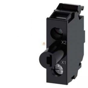   Modul LED Siemens 3SU1401-2BF40-1AA0, verde, 230 V c.a., pentru montare pe panoul posterior, tip șurub Sirius