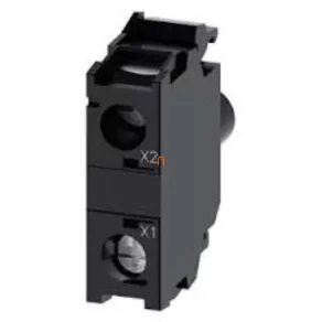   Modul LED Siemens 3SU1401-1BF00-1AA0, portocaliu, 230 V c.a., pentru panoul frontal, montat cu șuruburi Sirius