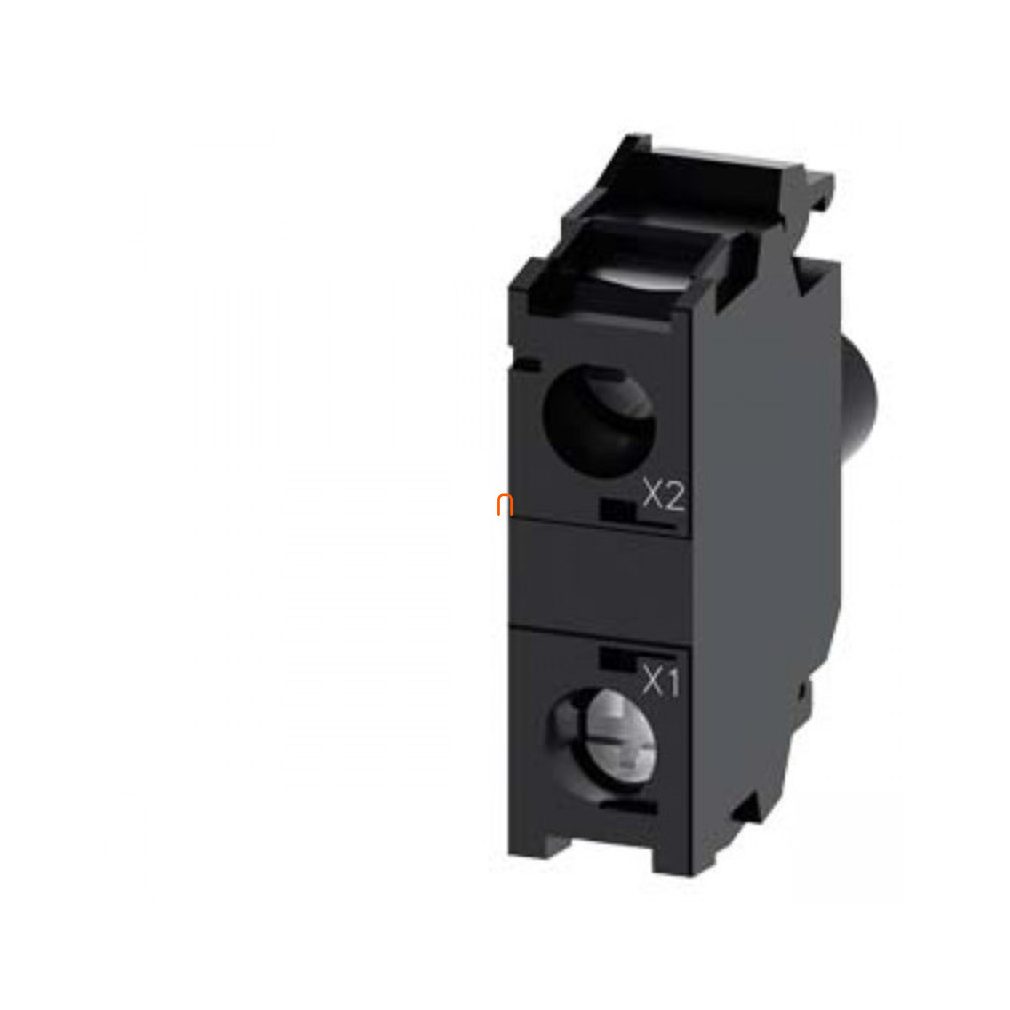 Siemens 3SU1401-1BB00-1AA0 Modul LED, portocaliu, 24 V c.a./c.c., pentru panou frontal, cu șuruburi Sirius