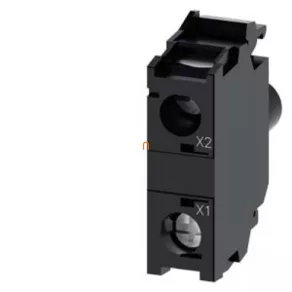   Modul LED Siemens 3SU1401-1BB00-1AA0, portocaliu, 24 V c.a./c.c., pentru panoul frontal, montat cu șuruburi Sirius