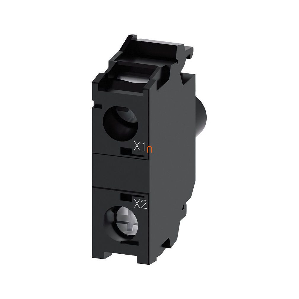 Siemens 3SU1401-1BG60-1AA0 Modul LED, alb, 6-24 V c.a./c.c., pentru panou frontal, cu șuruburi Sirius
