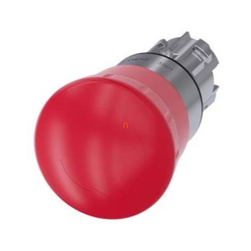Siemens 3SU1050-1HB20-0AA0 buton de alarmă, 40 mm, roșu, cu blocare prin rotire, metal Sirius