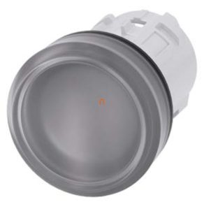   Cap de lampă de semnalizare Siemens 3SU1001-6AA70-0AA0, transparent/clar Sirius