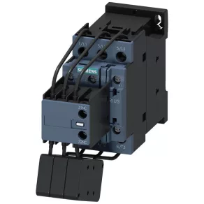   Comutator magnetic cu condensator Siemens 3RT2627-1AP05, 25 kvar/400 V, 1NO+2NC, 230 V c.a. 50 Hz, S0, cu șuruburi
