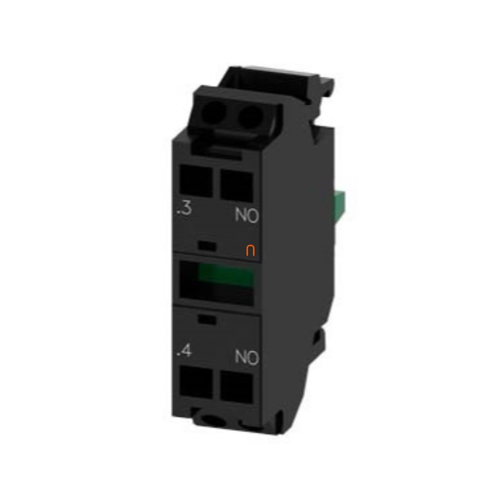 Siemens 3SU1400-1AA10-3BA0 element de contact, 1NO, pentru panou frontal, cu arc Sirius