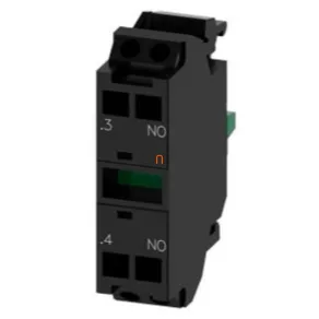   Element de contact Siemens 3SU1400-1AA10-3BA0, 1NO, pentru panou frontal, cu arc, Sirius