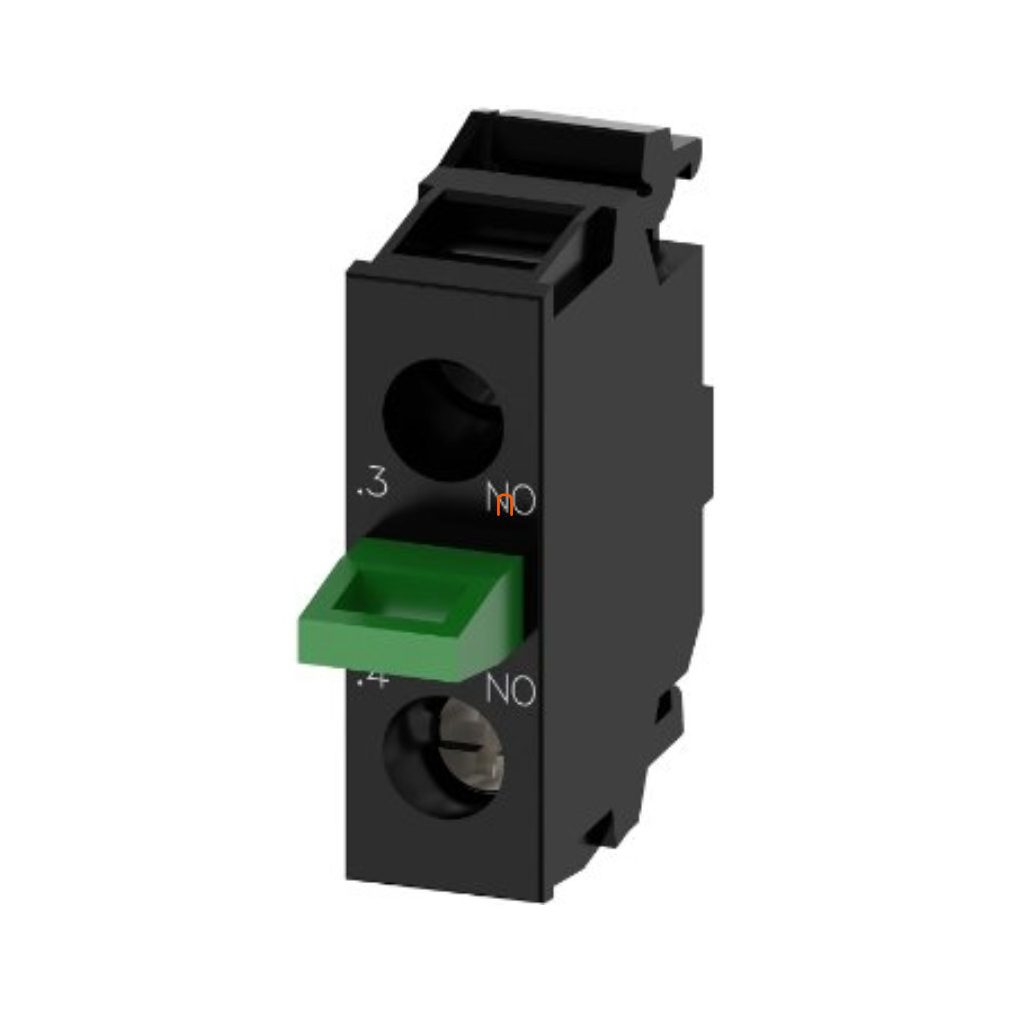 Siemens 3SU1400-2AA10-1BA0 element de contact, 1NO, pentru panou posterior, cu șuruburi Sirius