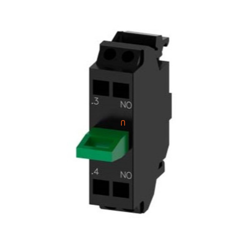 Siemens 3SU1400-2AA10-3BA0 element de contact, 1NO, pentru panou posterior, cu arc Sirius