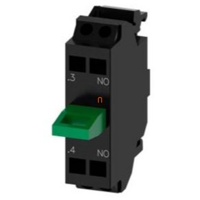   Element de contact Siemens 3SU1400-2AA10-3BA0, 1NO, pentru panoul posterior, cu arc Sirius