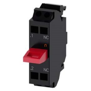   Element de contact Siemens 3SU1400-2AA10-3CA0, 1NC, pentru panou posterior, cu arc Sirius