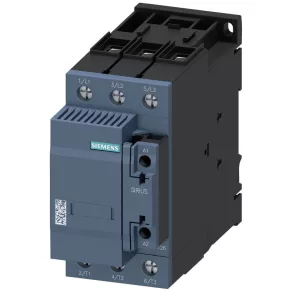   Comutator magnetic cu condensator Siemens 3RT2636-1AP05, 50 kvar/400 V, 2NC, 230 V c.a. 50 Hz, S2, cu șuruburi