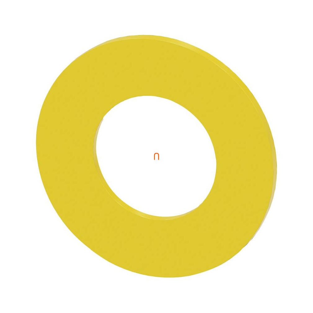 Siemens 3SU1900-0BA31-0AA0 circular, 40 mm, self-adhesive yellow sticker, without inscription