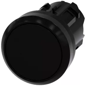   Cap de buton Siemens 3SU1000-0AA10-0AA0, negru, cu blocare, Sirius